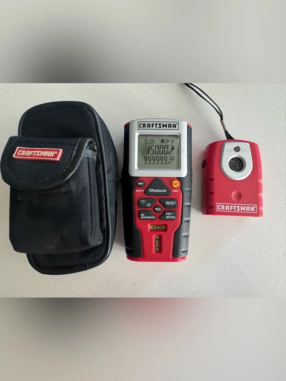 Craftsman Long Distance Laser w/Guided Measuring Tool w/Laser Trac kit